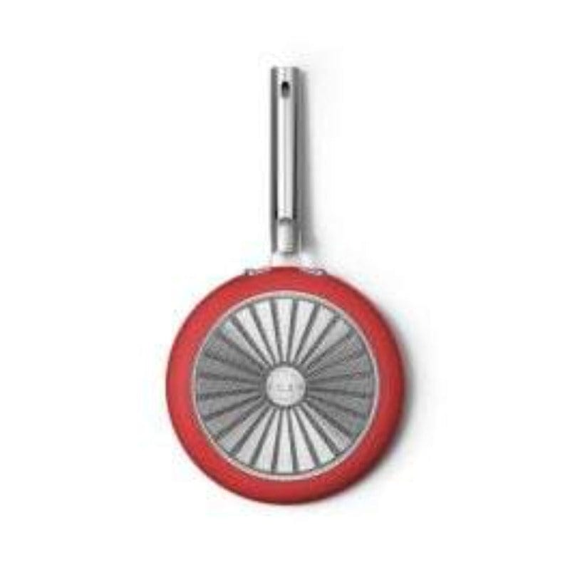 smeg FRYING PAN Smeg 28cm Non Stick Frying Pan Red 50's Style CKFF2801RDM (4656908107865)