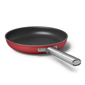 smeg FRYING PAN Smeg 30cm Frying Pan Red CKFF3001RD (7014878117977)