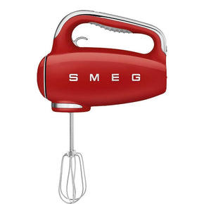 smeg HAND MIXER Smeg Retro Style Hand Mixer Red HMF01RD (7014273777753)
