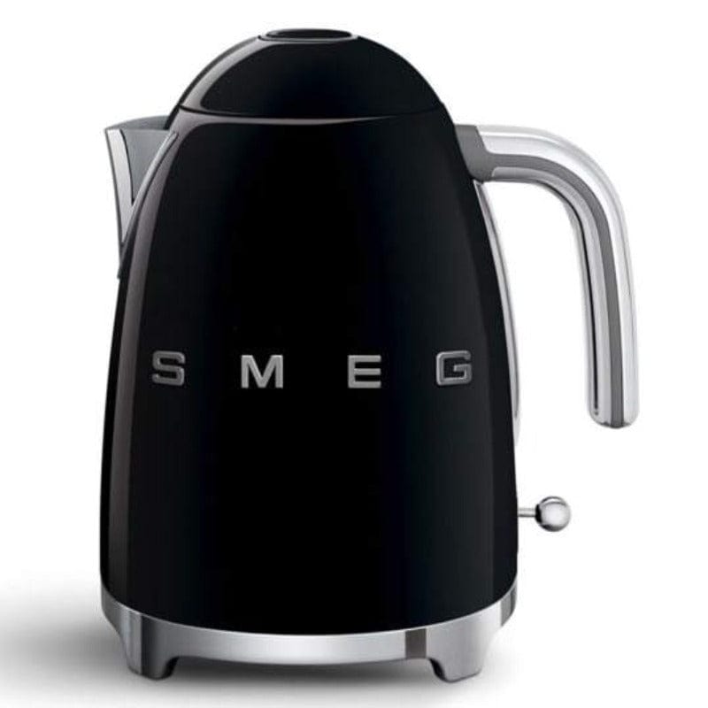 SMEG KETTLE Smeg Retro Cordless Kettle 1.7 Litre Black KLF01BLSA (2061795590233)