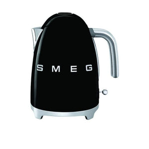 SMEG KETTLE Smeg Retro Cordless Kettle 1.7 Litre Black KLF01BLSA (2061795590233)