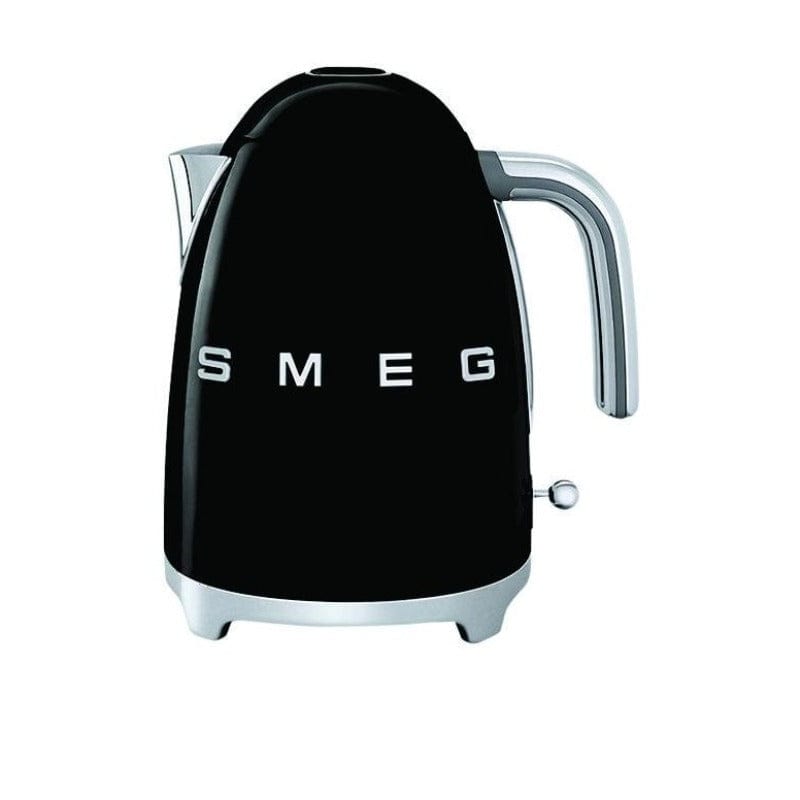 SMEG KETTLE Smeg Retro Cordless Kettle 1.7 Litre Black KLF01BLSA (2061795590233)