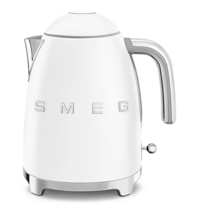 smeg KETTLE Smeg Retro Cordless Kettle 1.7 Litre Matte White KLF03WHMSA (7140203233369)