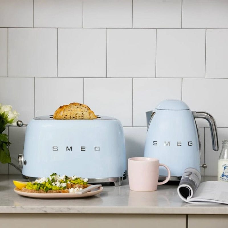 smeg KETTLE Smeg Retro Cordless Kettle 1.7 Litre Pastel Blue KLF03PBSA (4790667968601)