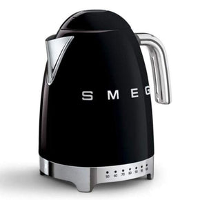 smeg KETTLE Smeg Temperature Kettle Black 1.7 Litre KLF04BLSA (6697431695449)