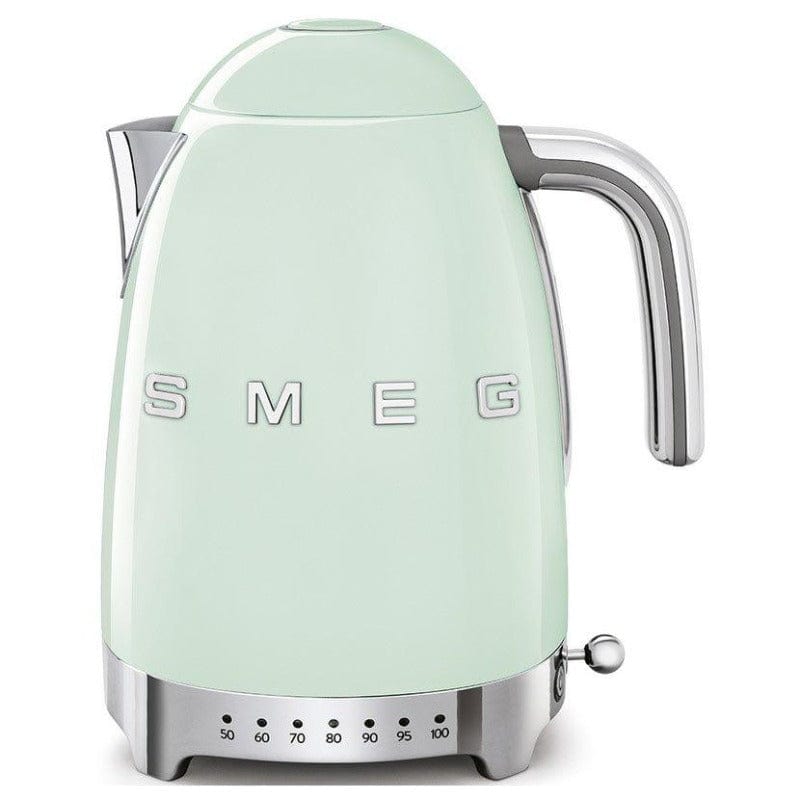 smeg KETTLE Smeg Temperature Kettle Mint 1.7 Litre KLF04PGSA (4790655647833)