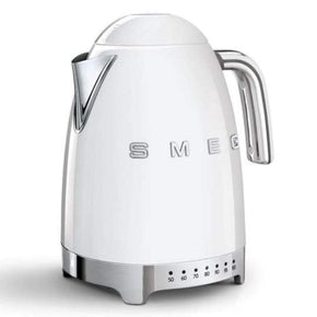 smeg KETTLE Smeg Temperature Kettle White 1.7 Litre KLF04WHSA (6697459679321)