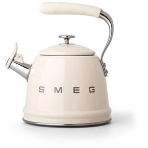 smeg KETTLE Smeg Whistling Kettle, 2.3 Litre Cream CKLW2001CR (7248160620633)