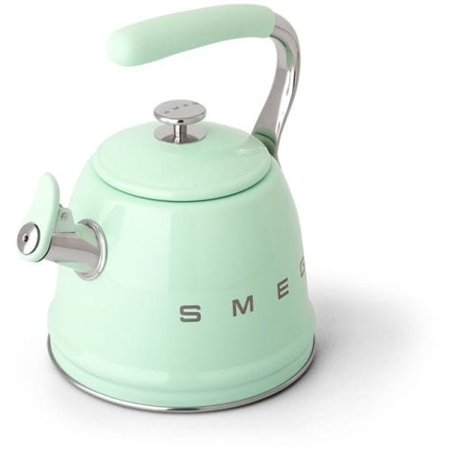 smeg KETTLE Smeg Whistling Kettle, 2.3 Litre Pastel Green CKLW2001PG (7248176250969)