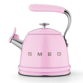 smeg KETTLE Smeg Whistling Kettle, 2.3 Litre Pink CKLW2001PK (7248178315353)