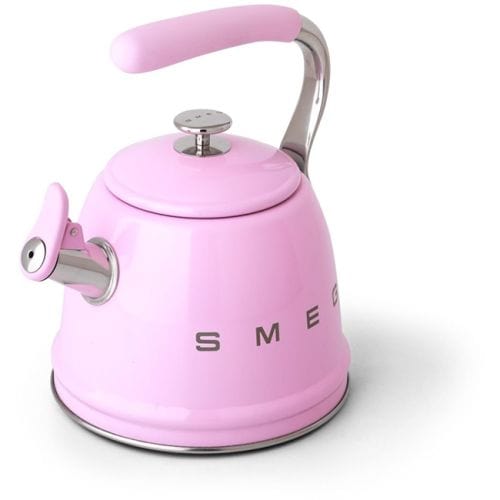 smeg KETTLE Smeg Whistling Kettle, 2.3 Litre Pink CKLW2001PK (7248178315353)