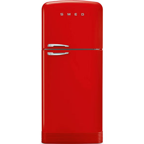 smeg Kitchen Smeg 467L Red Double Door Fridge FAB50RRD (4769666203737)