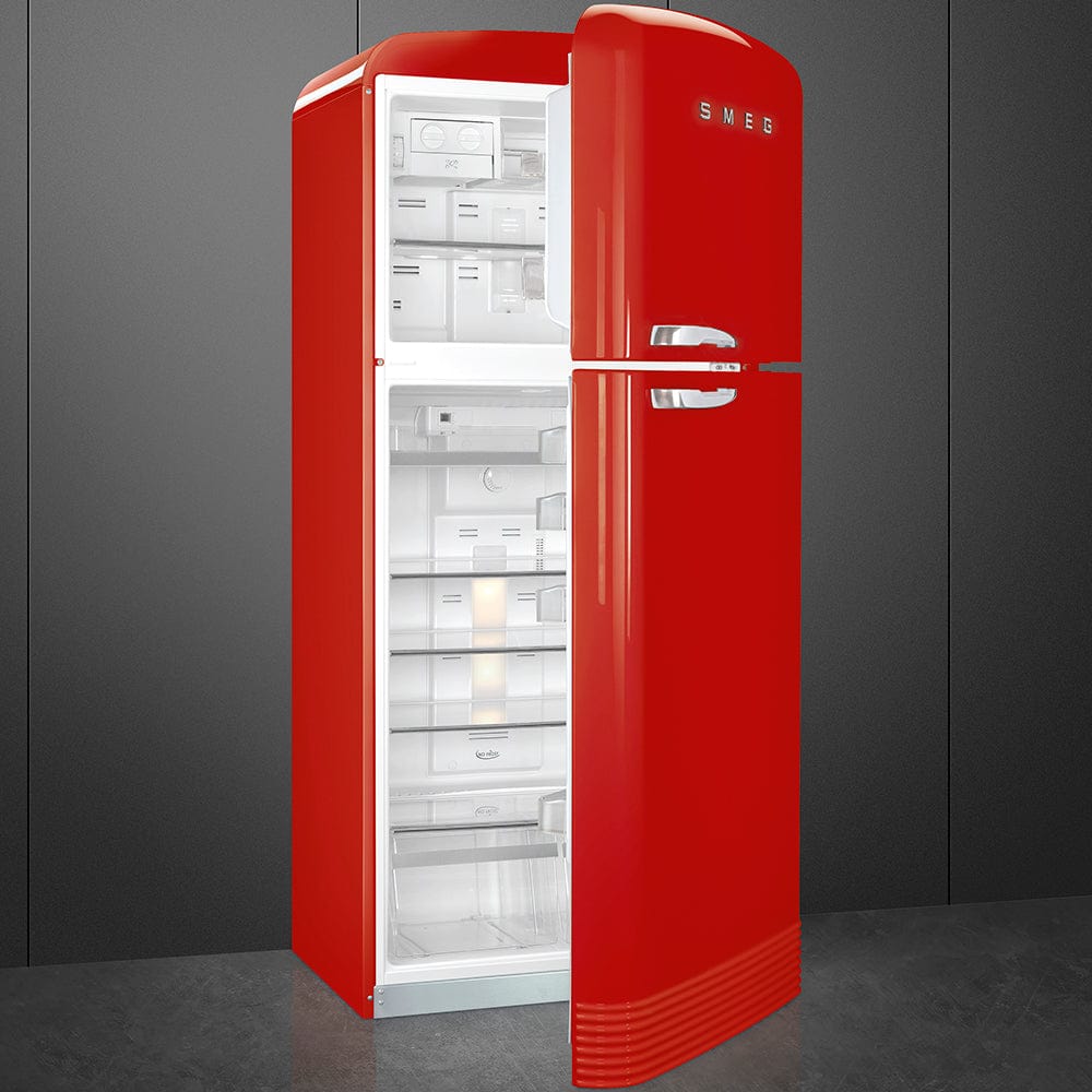 smeg Kitchen Smeg 467L Red Double Door Fridge FAB50RRD (4769666203737)