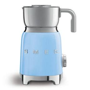 smeg Milk Frother Smeg Retro Milk Frother Pastel Blue MFF01PBEU (7185351147609)