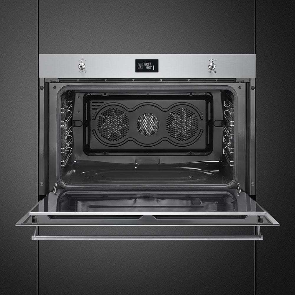 smeg Oven Smeg 126L 90cm Stainless steel Electric Oven SF9390X1SA (4770074951769)
