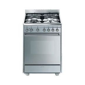 Smeg 60cm Stainless steel Gas Stove | Shop Online | mhcworld.co.za (2061761183833)