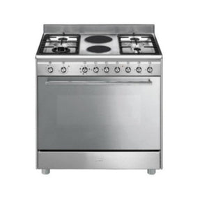 smeg Promotions Smeg 90cm 4 Burner Gas/2Electric Cooker SSA92MAX9 (2061813022809)