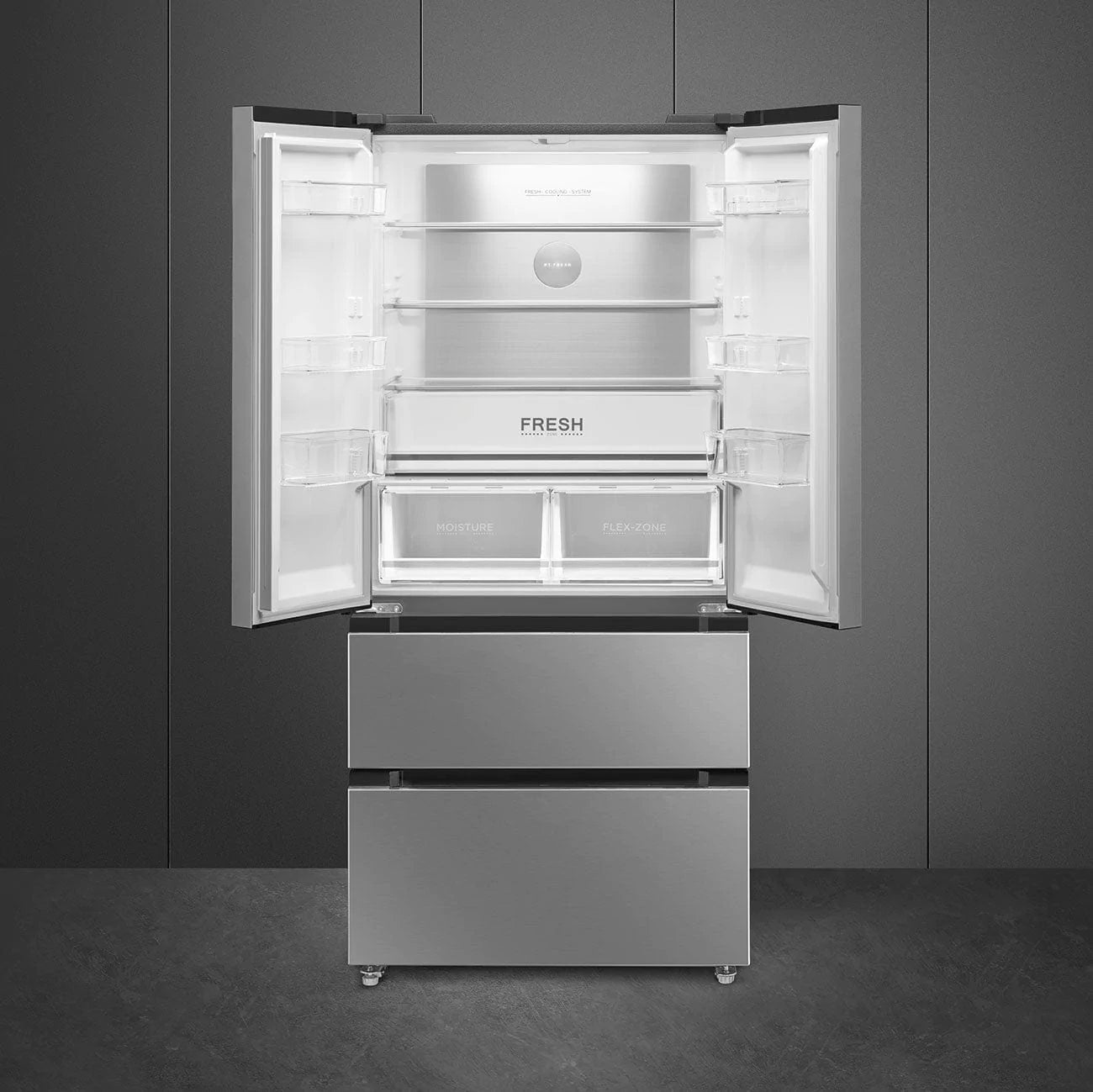smeg Side by side fridge Smeg French Door Universale Refrigerator - RFD50XZA (7212099698777)
