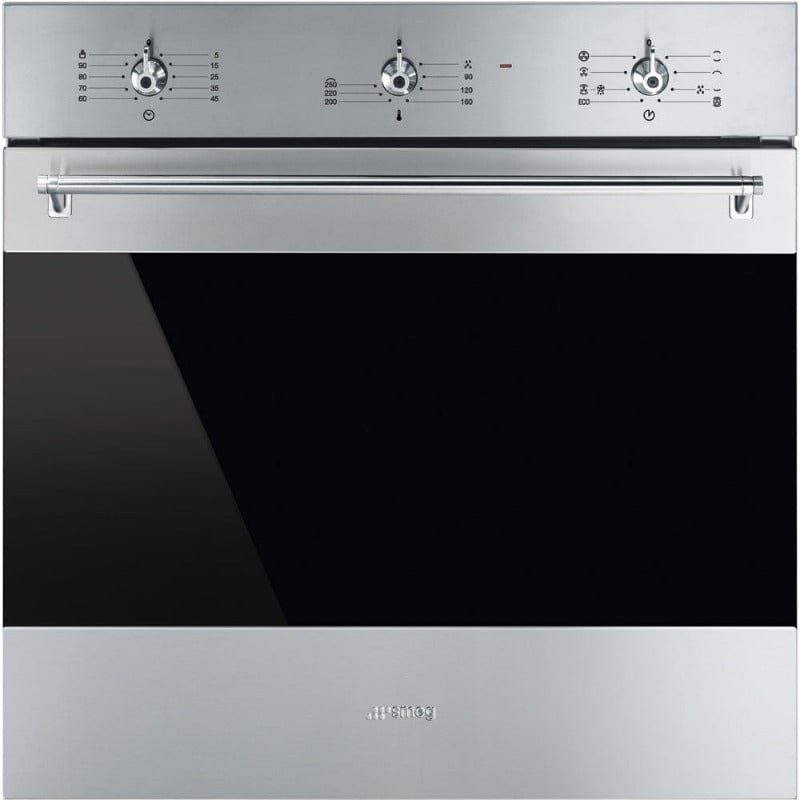 smeg Smeg 60cm Stainless Steel Classic Oven SF6385XSA (4360363769945)