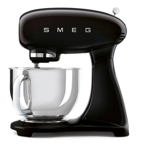 smeg STAND MIXER Smeg Retro 4.8 Litre Retro Stand Mixer Black SMF03BLSA (6924039716953)