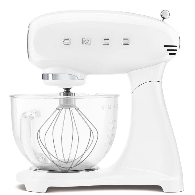smeg STAND MIXER Smeg Retro 4.8 Litre Retro Stand White SMF13WHSA (7014824476761)