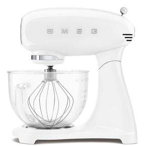 smeg STAND MIXER Smeg Retro 4.8 Litre Retro Stand White SMF13WHSA (7014824476761)