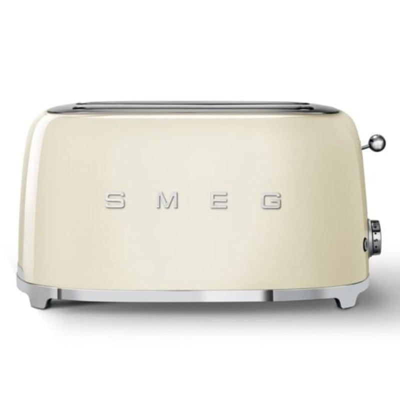 smeg Toaster Smeg Retro 1500W 4 Slice Toaster Cream TSF02CRSA (6960076062809)