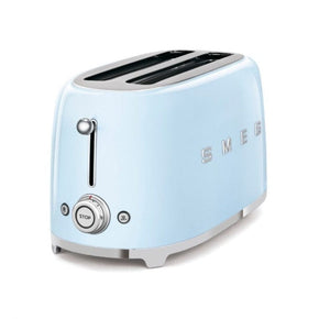 smeg Toaster Smeg Retro 1500W 4 Slice Toaster Pastel Blue TSF02PBSA (7140510859353)
