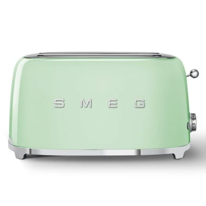 smeg Toaster Smeg Retro 1500W 4 Slice Toaster Pastel Green TSF02PGSA (6960069902425)