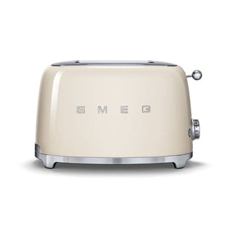 smeg TOASTER Smeg  Retro 950W 2-Slice Toaster Cream TSF01CRSA (4790753755225)