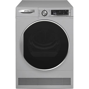 smeg WASHING MACHINE Smeg 8kg Silver Tumble Dryer D3T8SSA (7179958747225)