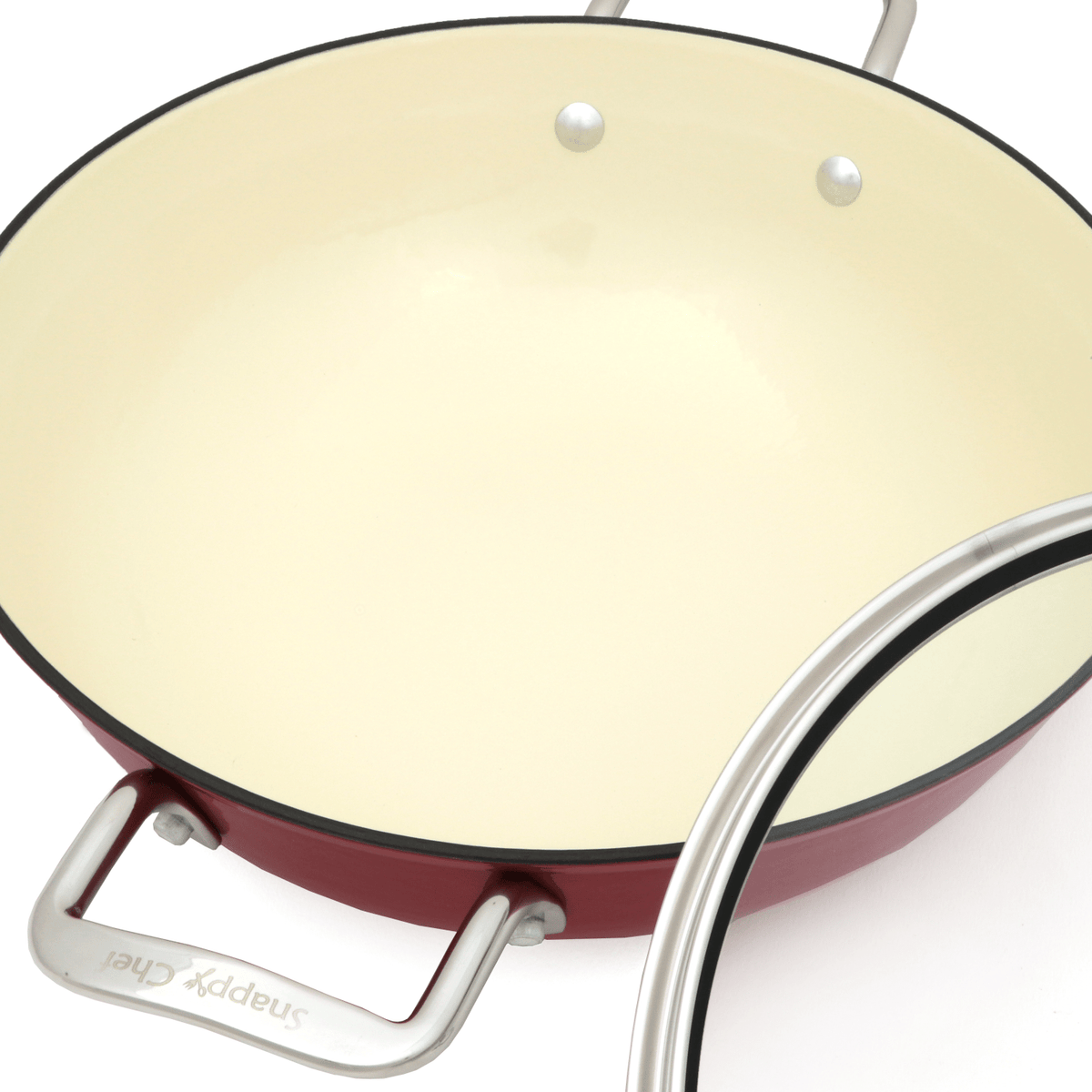 SNAPPY CHEF FRYING PAN Snappy Chef 30cm Superlight Round Casserole CIRC030 (7201247199321)