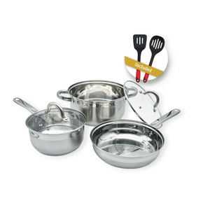 SNAPPY CHEF FRYING PAN Snappy Chef 7pc Supreme Cookware Set SSCS007 (7277026345049)