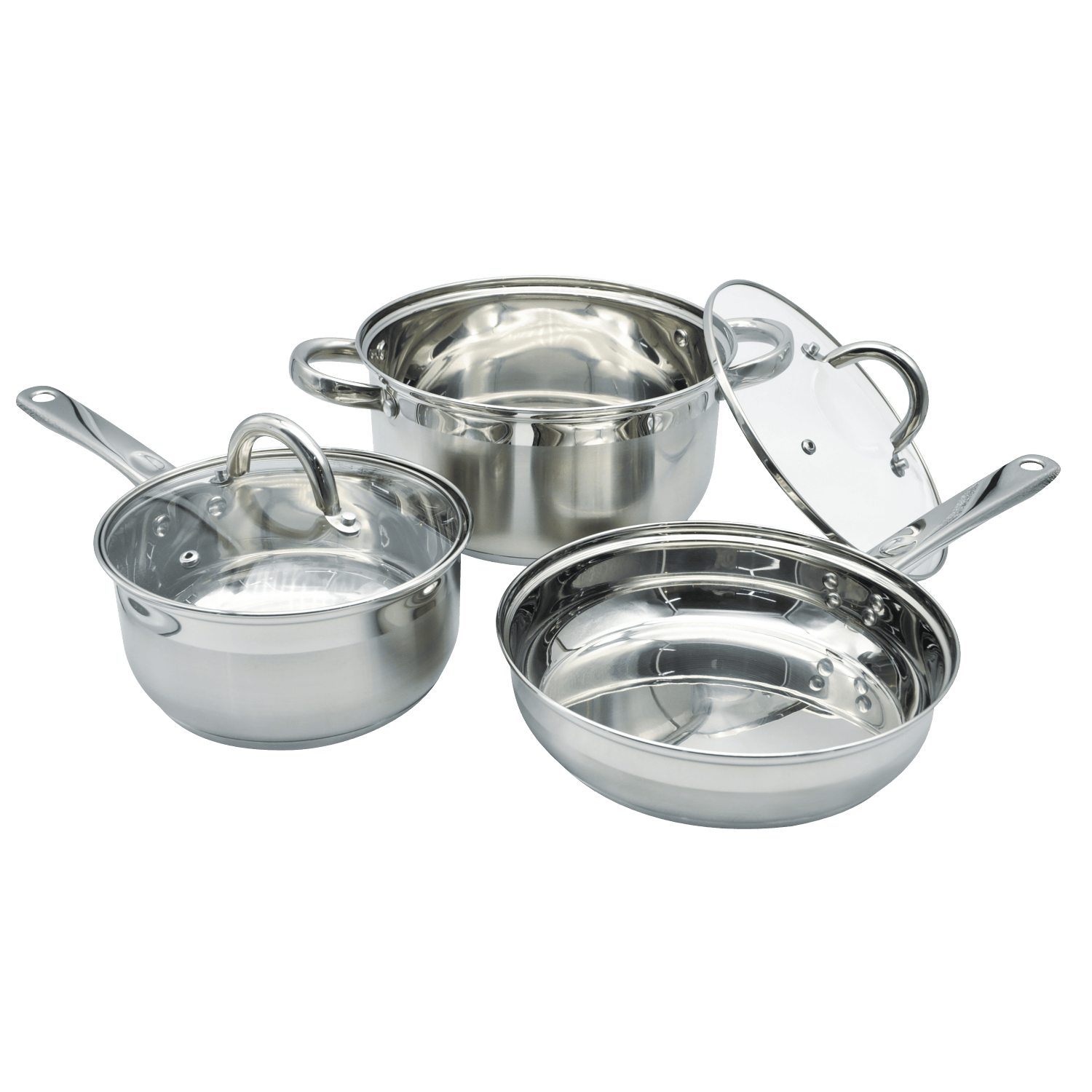 SNAPPY CHEF FRYING PAN Snappy Chef 7pc Supreme Cookware Set SSCS007 (7277026345049)