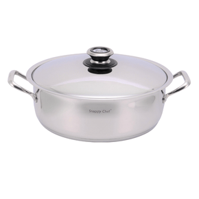 SNAPPY CHEF FRYING PAN Snappy Chef 8litre Deluxe Casserole SSDC008 (7277024542809)