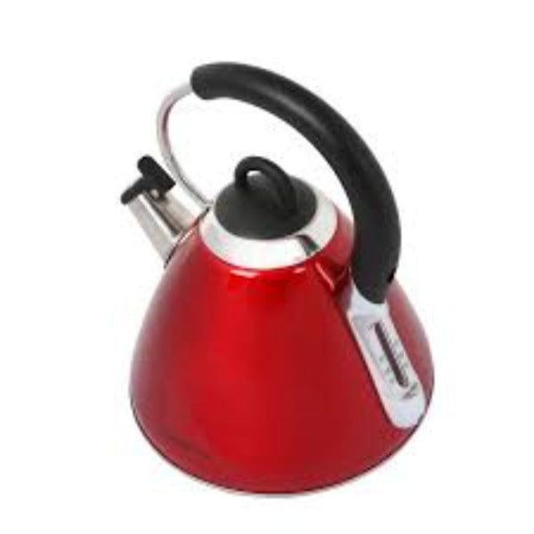 SNAPPY CHEF KETTLE Snappy Chef  2.2 litre Red Whistling Kettle KERE002 (2061819773017)
