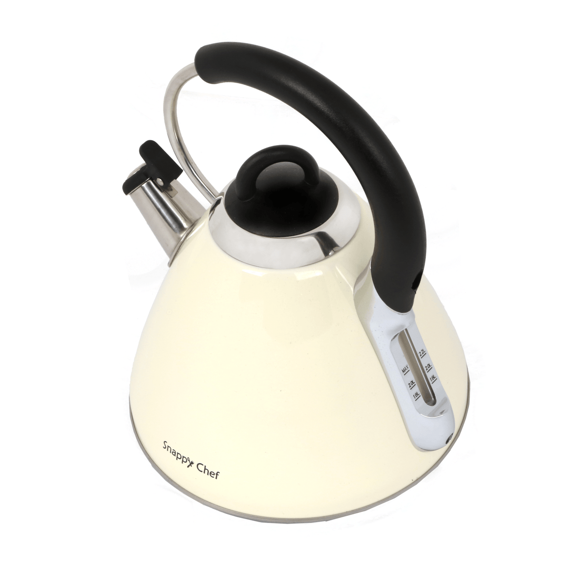 SNAPPY CHEF KETTLE Snappy Chef 2.2litre Beige Whistling Kettle KEBE002 (7277011435609)