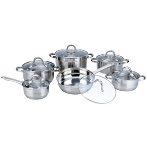 SNAPPY CHEF POTS Snappy Chef 12 Piece Supreme Cookware Set (4792513298521)