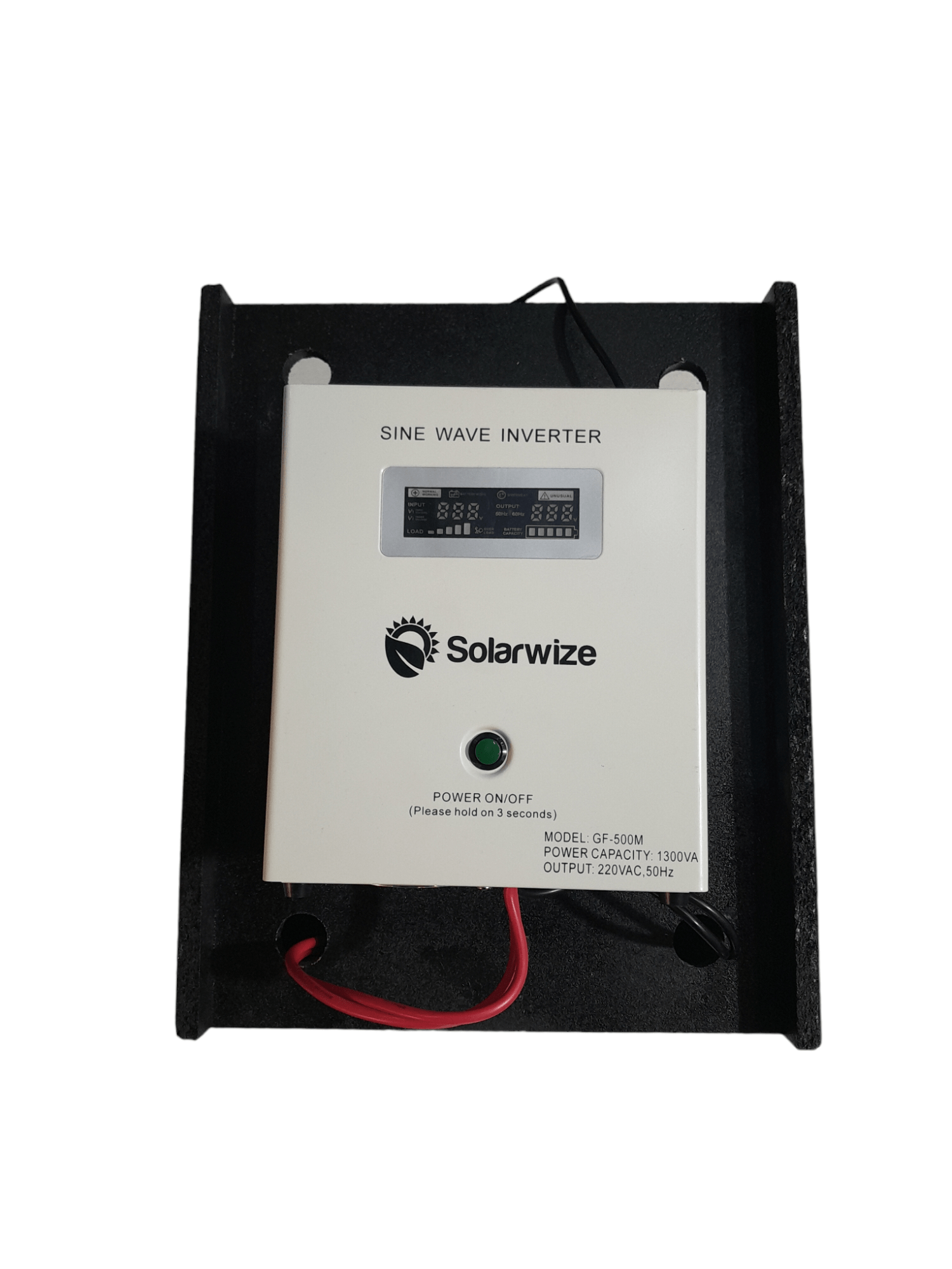 SOLARWIZE Portable Trolley Box Pure Sine Wave Inverter 1300VA 800W (7238199115865)