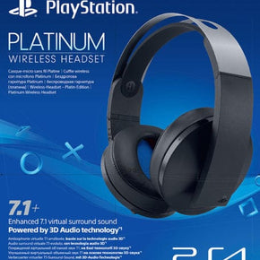Sony PlayStation Gaming Headset Sony PlayStation Platinum Wireless Headset (PS4) (2061766492249)