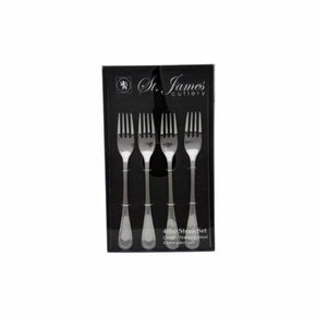 St. James CUTLERY St. James Cutlery Bristol 4 Piece Steak Fork Set (6719700303961)