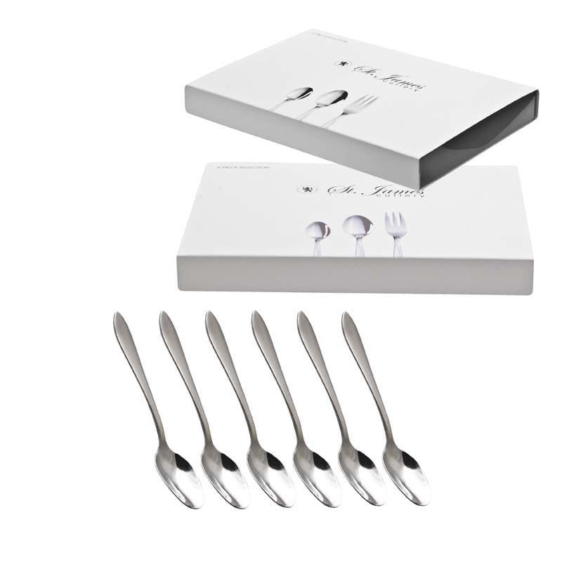St. James CUTLERY St. James Cutlery Kensington 6 Piece Coffee Spoons in Gift Box (6974764089433)