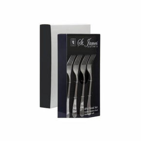 St. James CUTLERY St. James Cutlery Oxford 4 Piece Steak Fork Set (6549291565145)