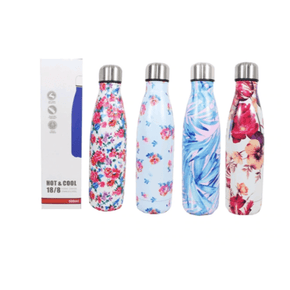 Stainless Steel FLASK BOTTLE Flask Double Wall Stainless Steel 500ML 35035 (7073648935001)