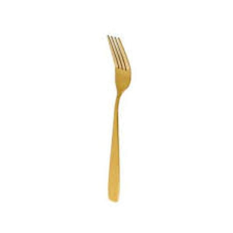 Stainless Steel Fork Dinner fork Gold (4723146621017)