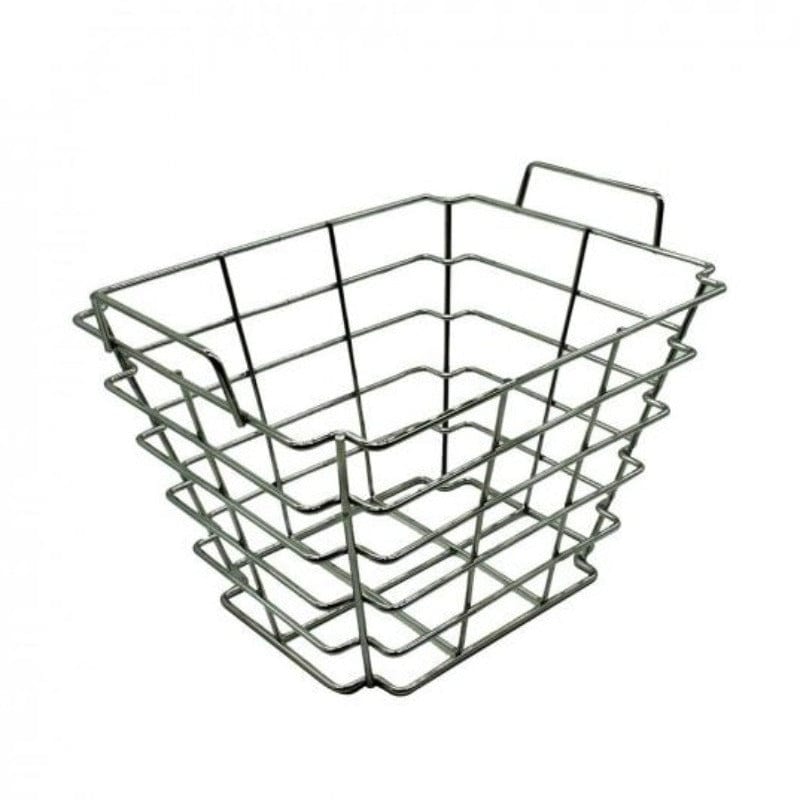 Stainless Steel fruit basket Chrome Rectangle Fruit Basket (6576477274201)