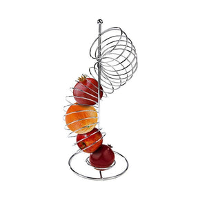 Stainless Steel Mind Reader Spiral Fruit Basket, Stainless Steel (4178451529817)