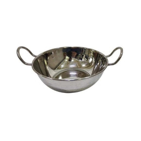 Stainless Steel Stainless Steel Kadai Wire Handle Double Wall 15cm (4708204675161)
