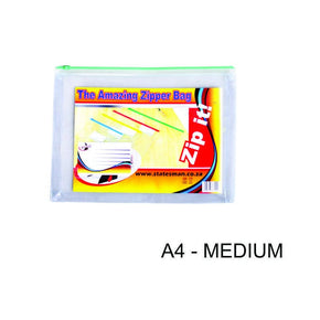 STATESMAN Tech & Office Zipper Bag A4 Medium (2061797228633)