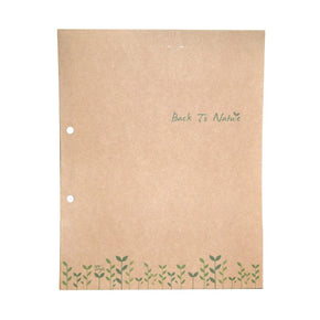 Stationary Back to Nature Eco-friendly A4 Folder File (4420031545433)